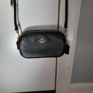 Coach black should small bag New